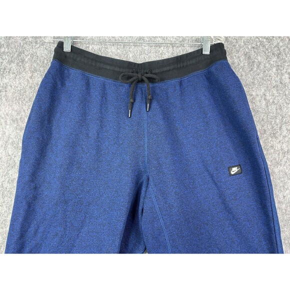 Nike Joggers French Terry Shoe Box Sweatpants XL Men's Blue Tapered 678558-480 - Picture 2 of 7